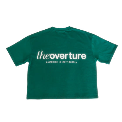 Verse Boxy T-Shirt in Green