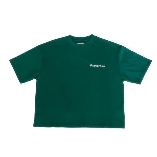 Verse Boxy T-Shirt in Green